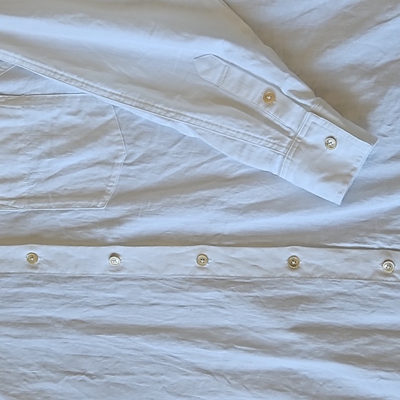 Aritzia Wilfred Free Boyfriend Linen Dress White XS - Picture 6 of 10